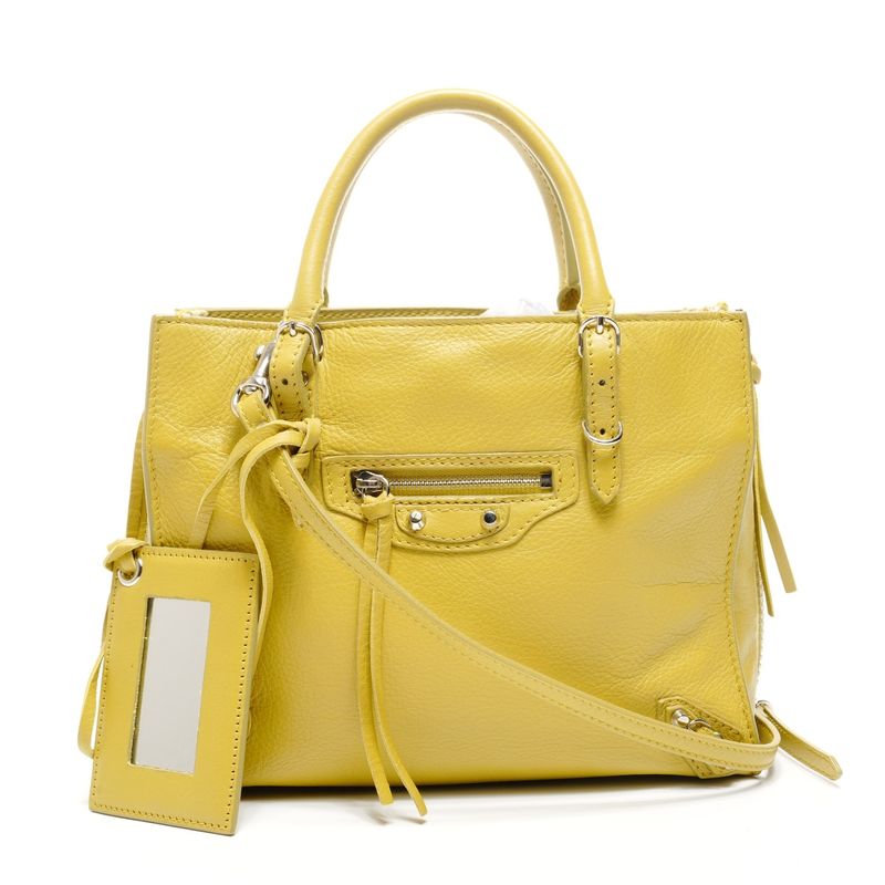 Balenciaga Shoulder Bag the Paper Mini Leather 2-Way