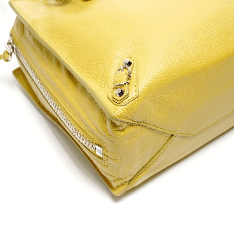 Balenciaga Shoulder Bag the Paper Mini Leather 2-Way