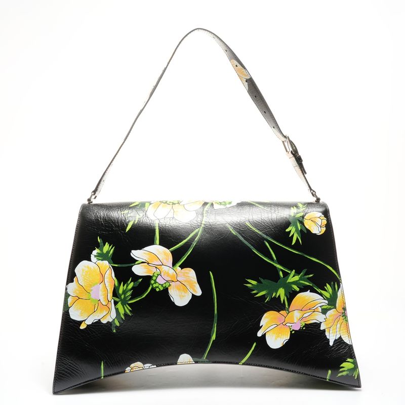 Balenciaga Shoulder Bag Crash L Floral