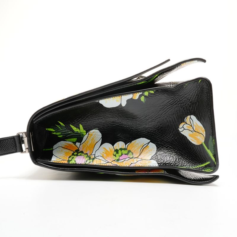 Balenciaga Shoulder Bag Crash L Floral