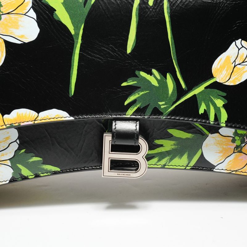Balenciaga Shoulder Bag Crash L Floral
