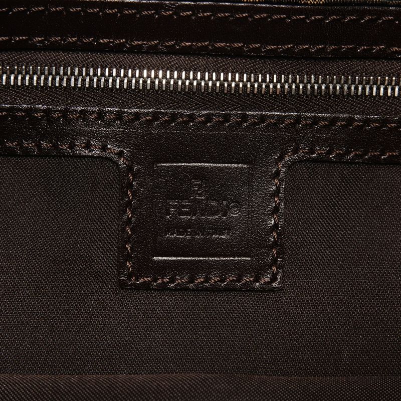 Fendi Shoulder Bag Zucca Mamma Bucket Canvas