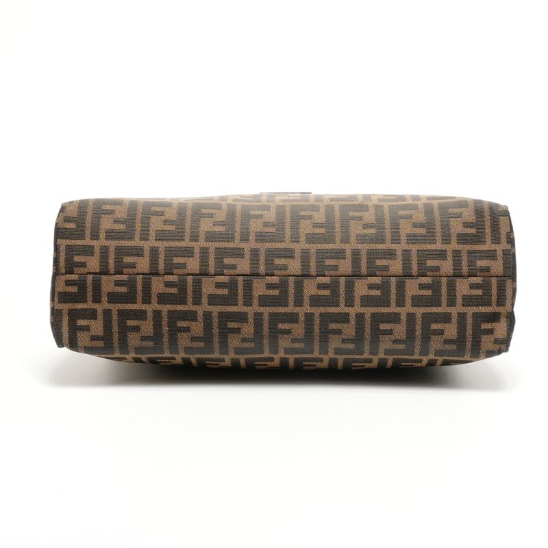 Fendi Shoulder Bag Zucca Mamma Bucket Canvas