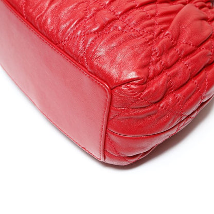 Dior Shoulder Bag Cannage Mini Pearl