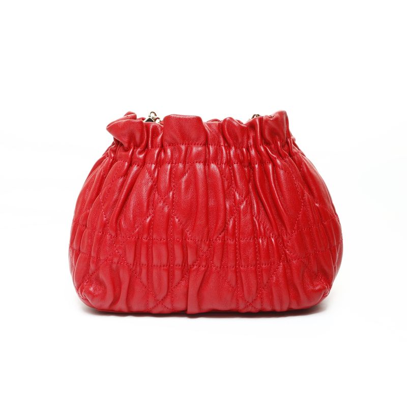 Dior Shoulder Bag Cannage Mini Pearl