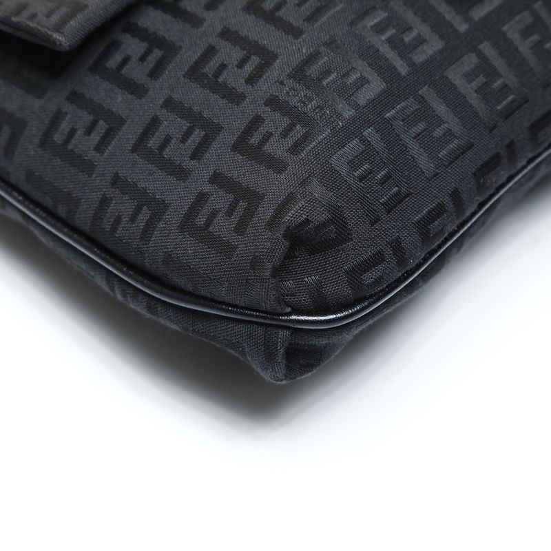 Fendi Shoulder Bag Mamma Bucket Canvas