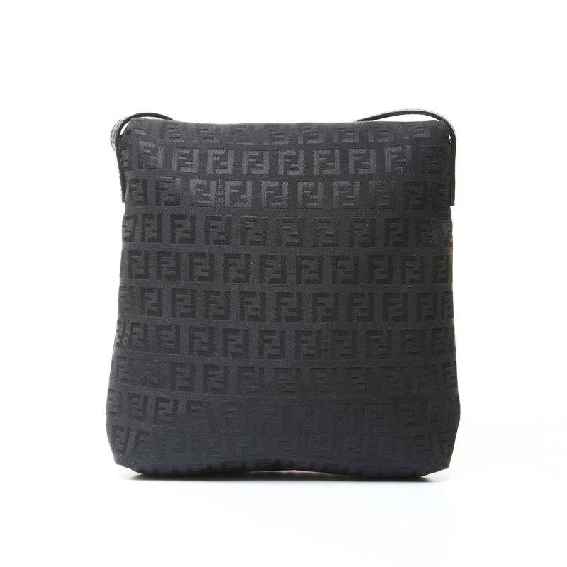 Fendi Shoulder Bag Mamma Bucket Canvas