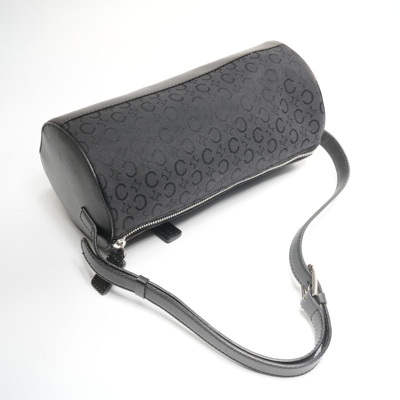 Celine Shoulder Bag C Macadam Drum Canvas