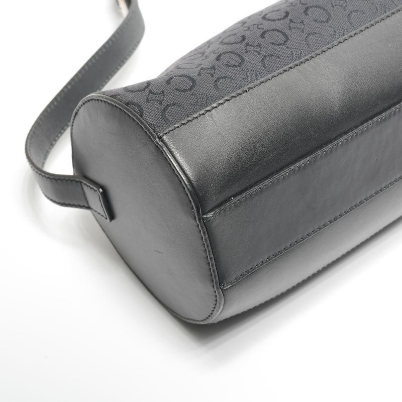 Celine Shoulder Bag C Macadam Drum Canvas