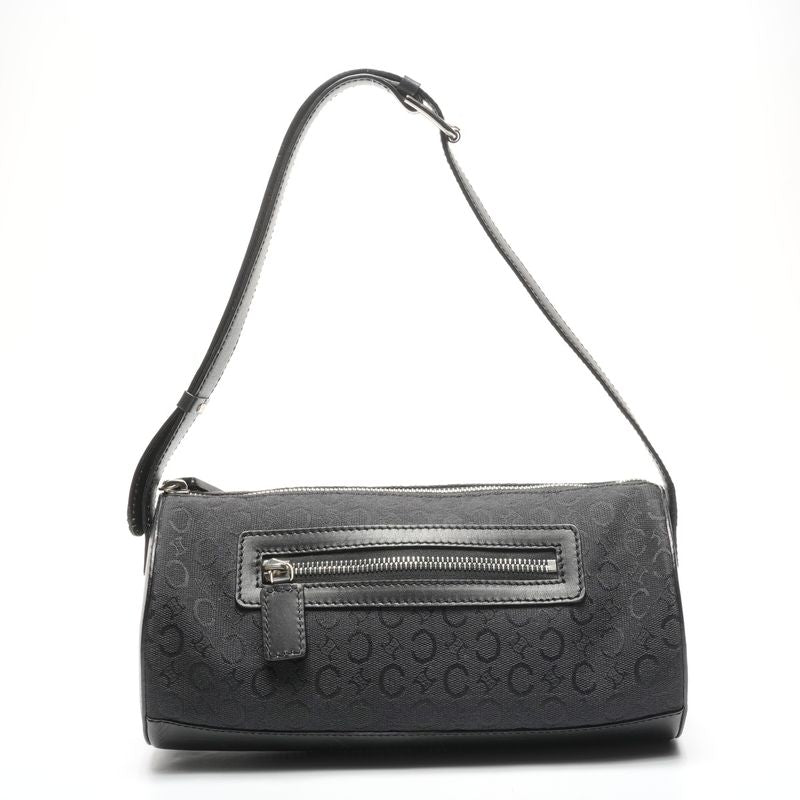 Celine Shoulder Bag C Macadam Drum Canvas