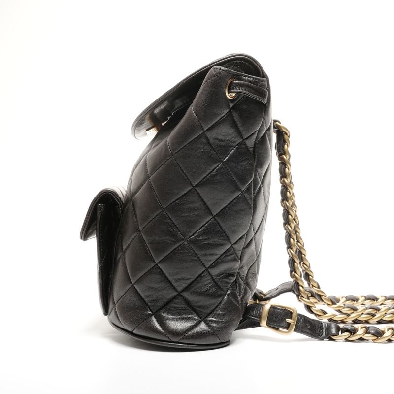 Chanel Backpack Lambskin Duma Quilted