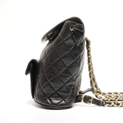 Chanel Backpack Lambskin Duma Quilted