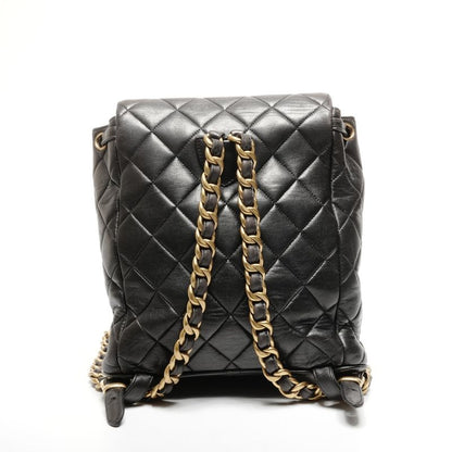 Chanel Backpack Lambskin Duma Quilted