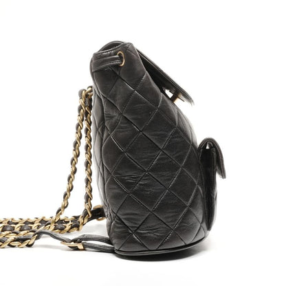 Chanel Backpack Lambskin Duma Quilted