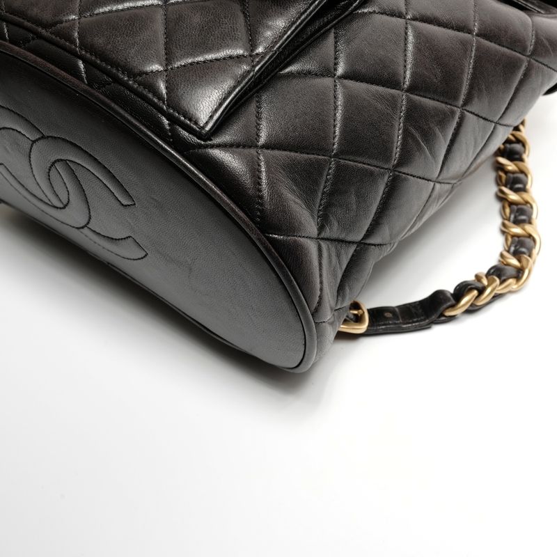 Chanel Backpack Lambskin Duma Quilted