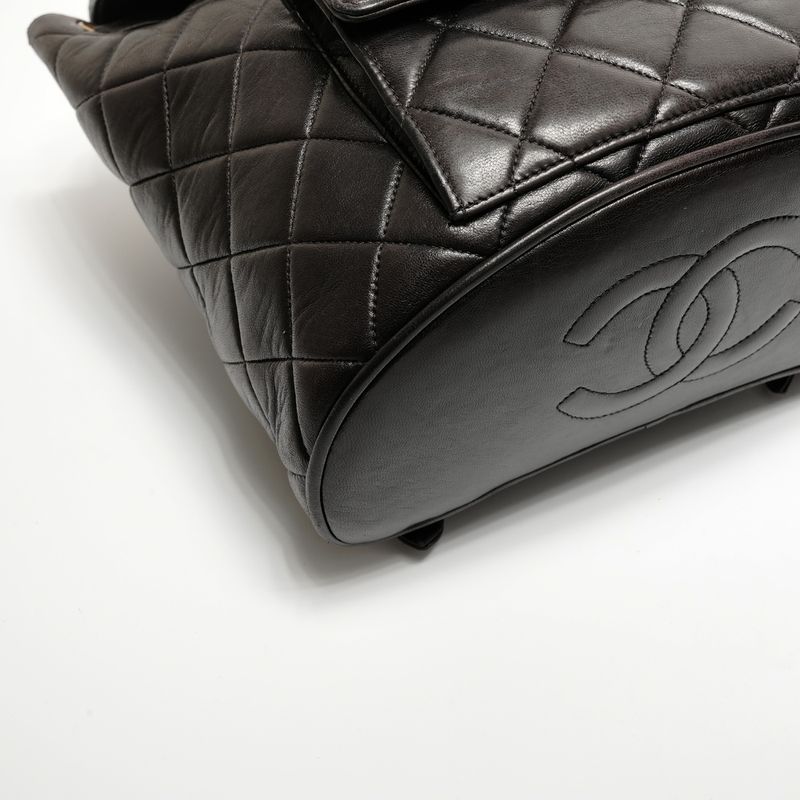 Chanel Backpack Lambskin Duma Quilted