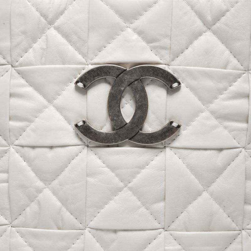 Chanel Handbag Leather CC Logo