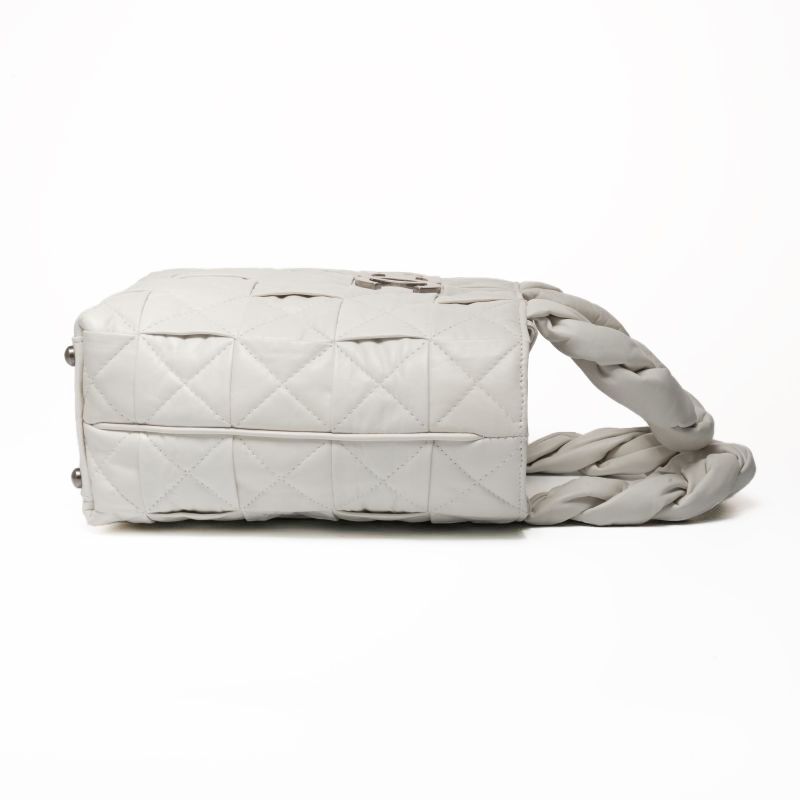 Chanel Handbag Leather CC Logo