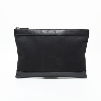 Balenciaga Clutch M Canvas Clip Logo