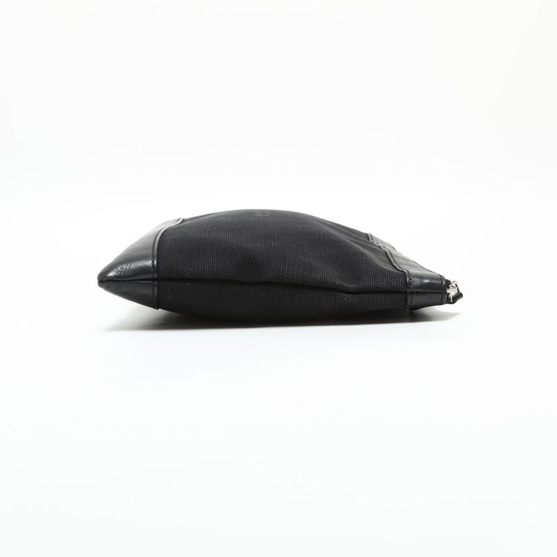 Balenciaga Clutch M Canvas Clip Logo