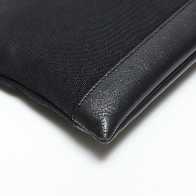 Balenciaga Clutch M Canvas Clip Logo