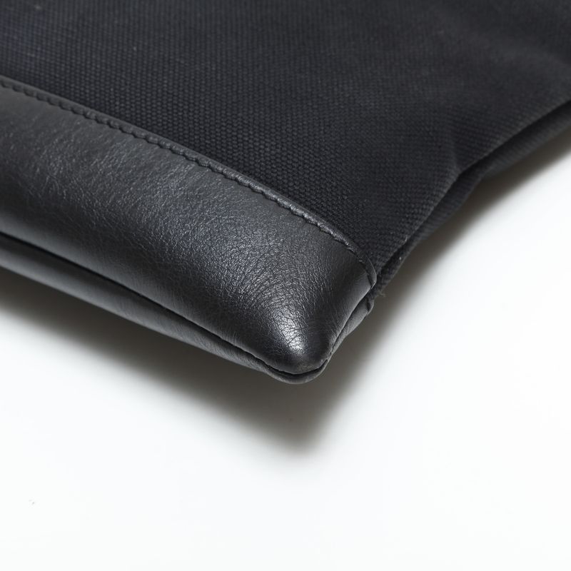 Balenciaga Clutch M Canvas Clip Logo