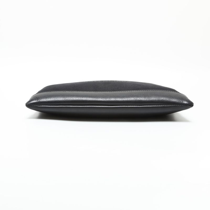 Balenciaga Clutch M Canvas Clip Logo
