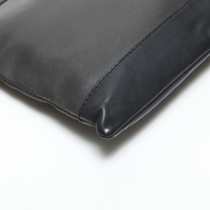 Balenciaga Clutch M Leather Clip Logo