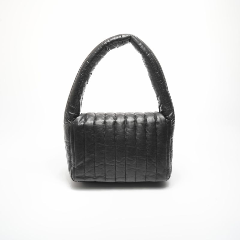 Balenciaga Shoulder Bag Leather Manaco Padded Quilted