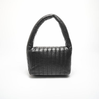 Balenciaga Shoulder Bag Leather Manaco Padded Quilted