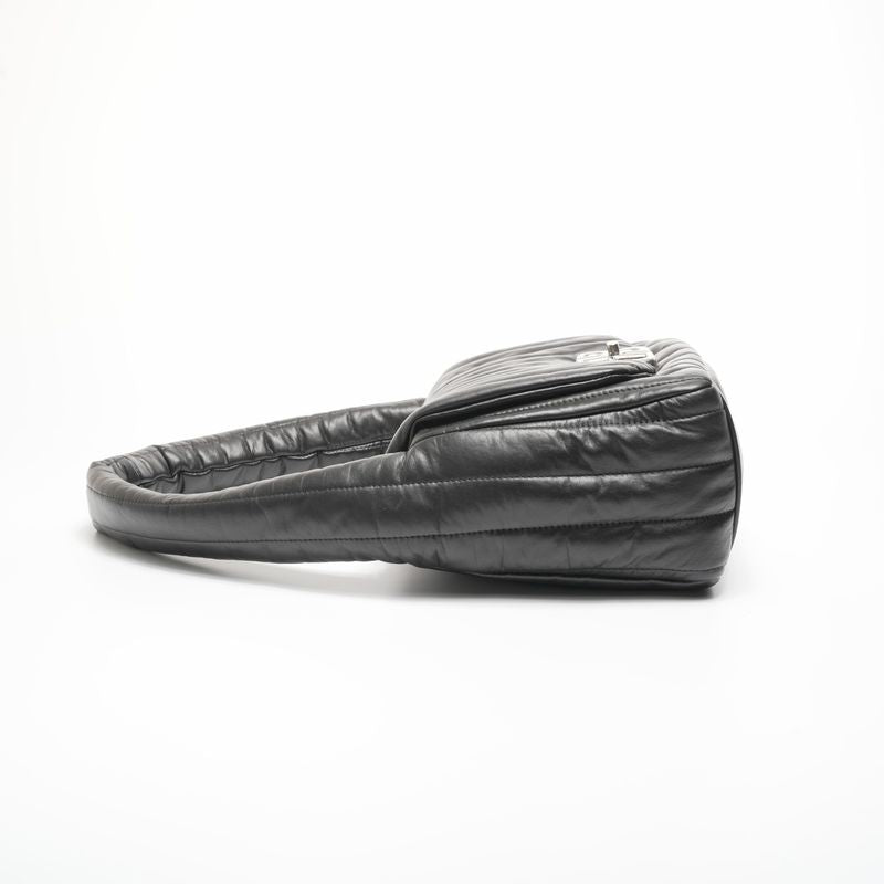 Balenciaga Shoulder Bag Leather Manaco Padded Quilted