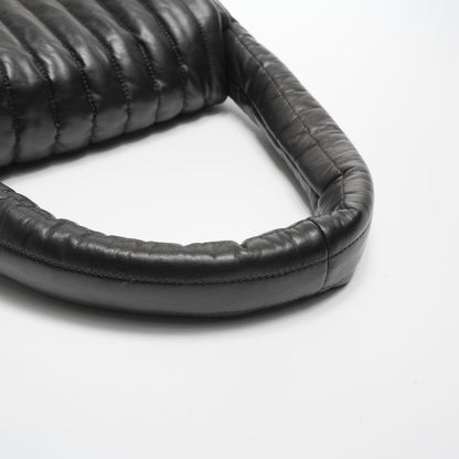 Balenciaga Shoulder Bag Leather Manaco Padded Quilted