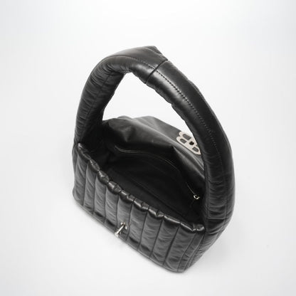 Balenciaga Shoulder Bag Leather Manaco Padded Quilted