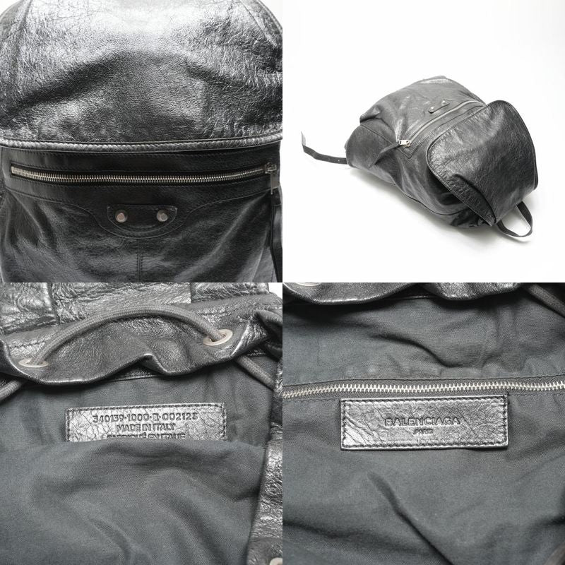 Balenciaga Backpack Leather Traveler