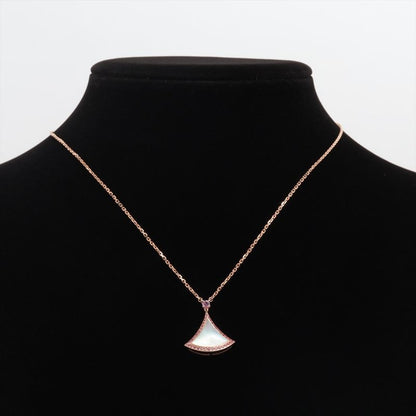 Bvlgari Necklace Diva Dream Shell Pink Saffiano
