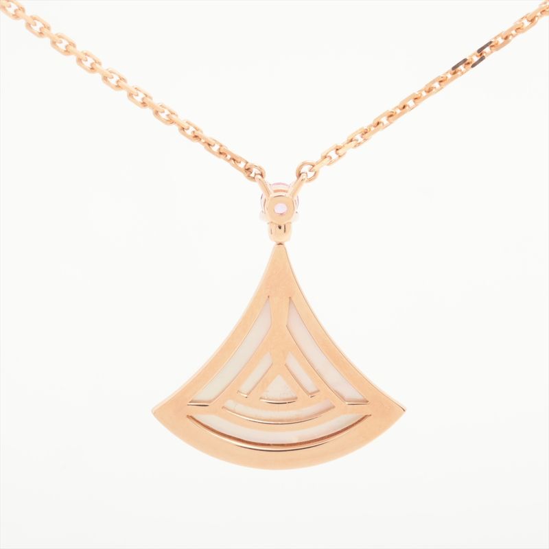 Bvlgari Necklace Diva Dream Shell Pink Saffiano