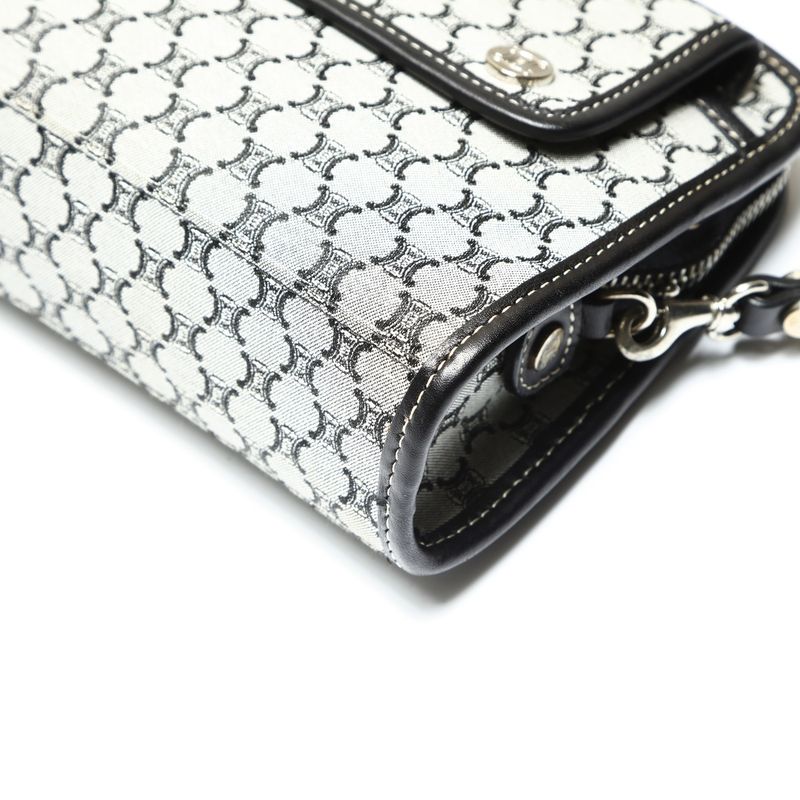 Celine Handbag Macadam Canvas