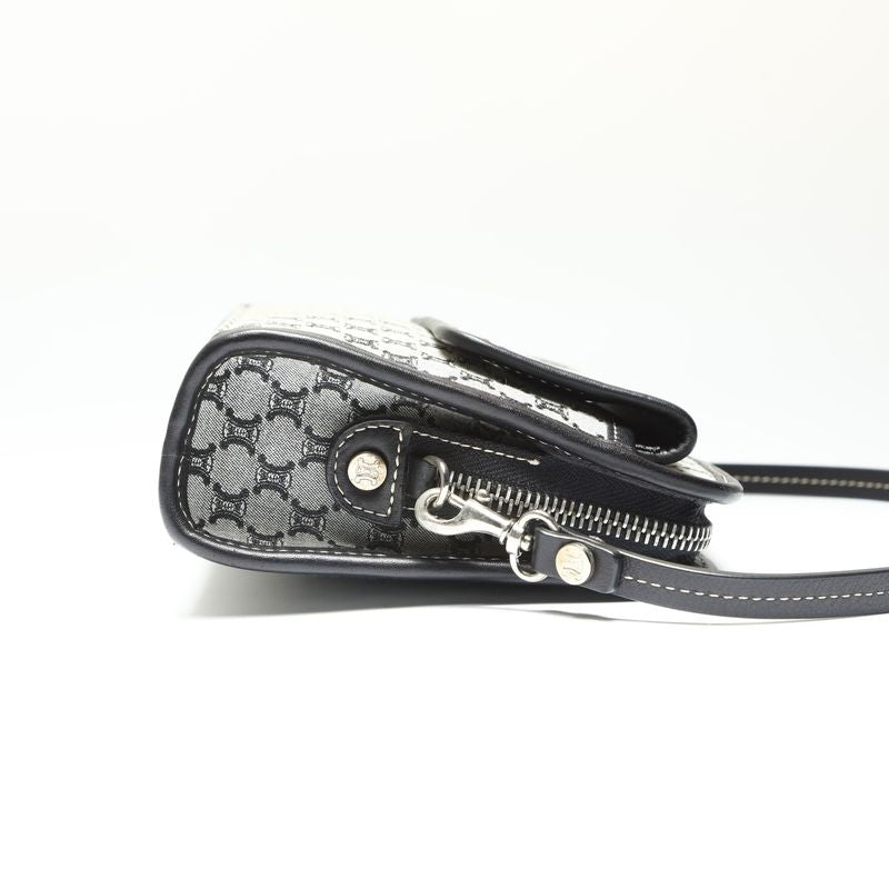 Celine Handbag Macadam Canvas