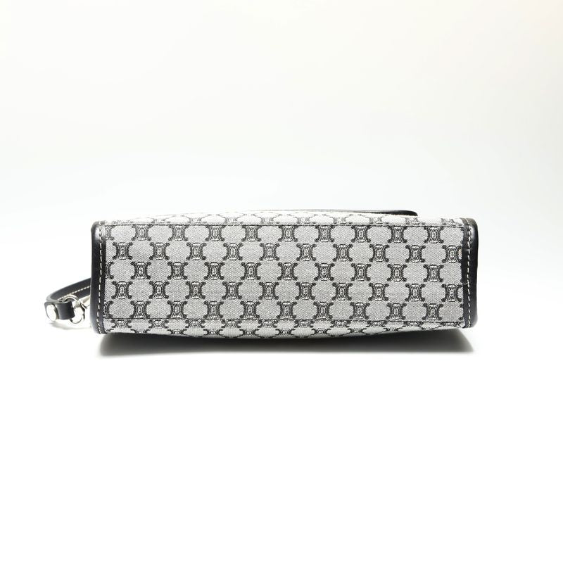 Celine Handbag Macadam Canvas