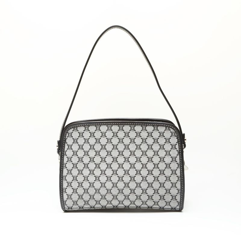 Celine Handbag Macadam Canvas