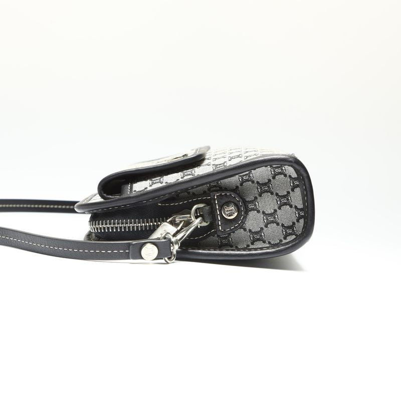 Celine Handbag Macadam Canvas
