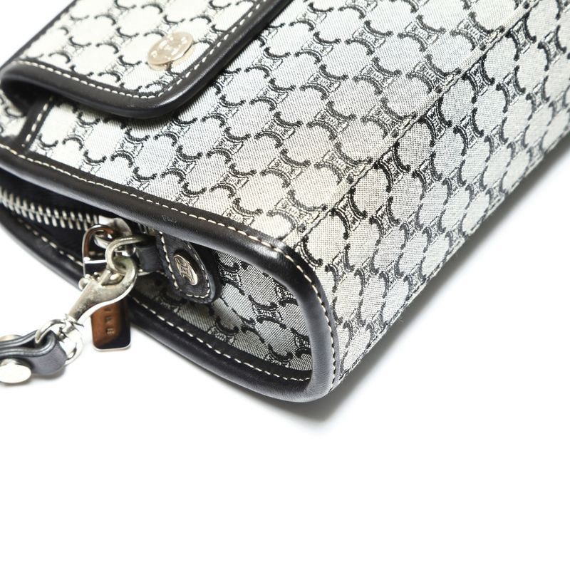 Celine Handbag Macadam Canvas