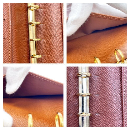 Louis Vuitton Monogram Agenda PM Notebook Cover Brown