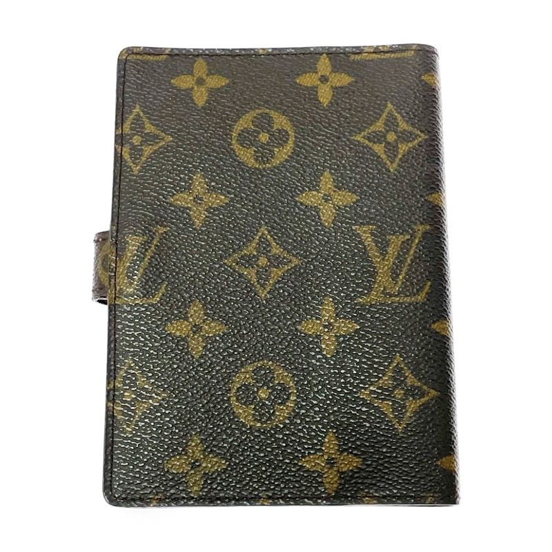 Louis Vuitton Monogram Agenda PM Notebook Cover Brown