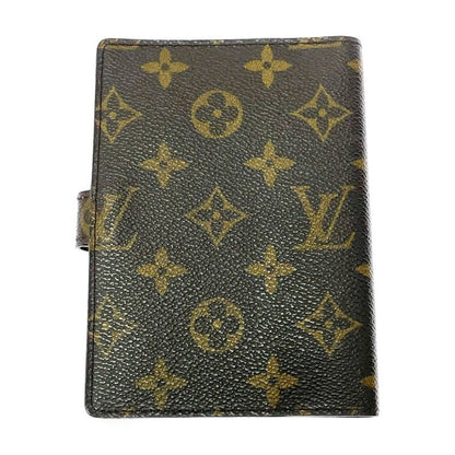 Louis Vuitton Monogram Agenda PM Notebook Cover Brown