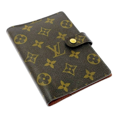 Louis Vuitton Monogram Agenda PM Notebook Cover Brown