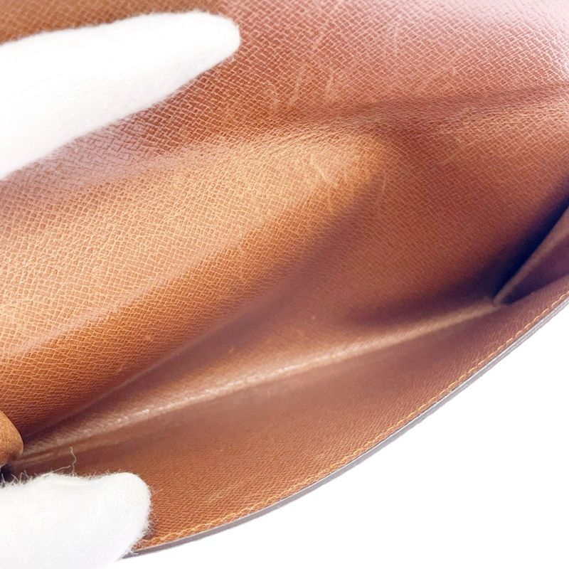 Louis Vuitton Monogram Portefeuille Long Wallet Brown