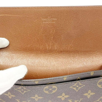 Louis Vuitton Monogram Portefeuille Long Wallet Brown