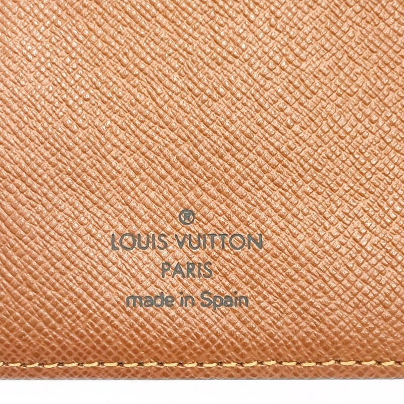 Louis Vuitton Monogram Agenda Posh Notebook Cover Brown