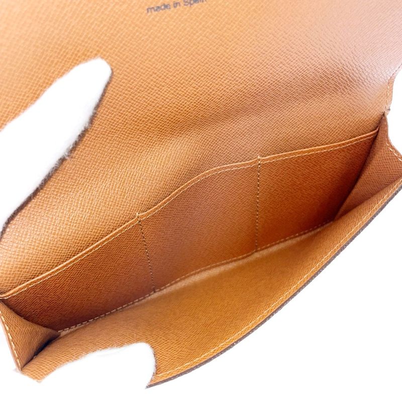 Louis Vuitton Monogram Portefeuille 3 Cult Cles Brown Long